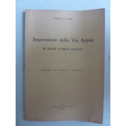 Impressioni della Via Appia in alcuni scrittori stranieri