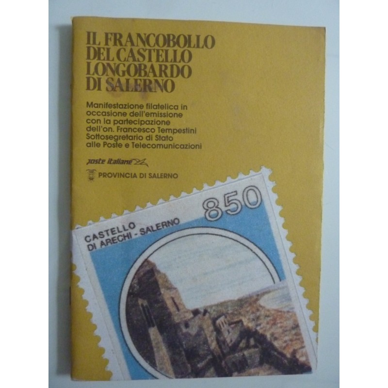 IL FRANCOBOLLO DEL CASTELLO LONGOBARDO DI SALERNO