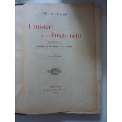 I MISTERI DELLA JUNGLA NERA  RACCONTO illustrato da disegni di G. GAMBA