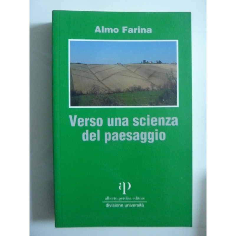 VERSO UNA SCIENZA DEL PAESAGGIO