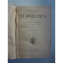 Manuali Hoepli NUMISMATICA