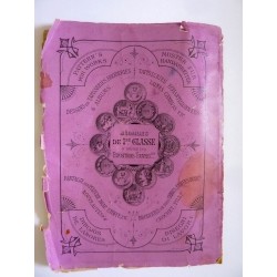 Ouvrage de Dames MAISON SAJOU  G. LEFEVRE & CABIN FILS SUCC.  PARIS   74 Boulevard Sebastopol  -  ALBUM POR OUVRAGE A POINT DE M