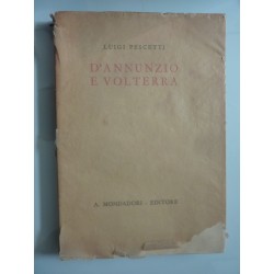 D'ANNUNZIO E VOLTERRA Quaderni dannunziani IV