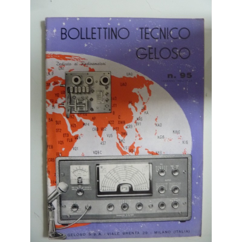 BOLLETTINO TECNICO GELOSO N.°95 Inverno 1964 - 1965