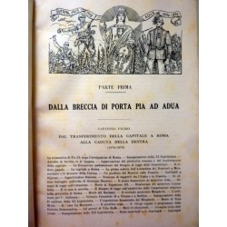 STORIA D'ITALIA  DALLA FONDAZIONE DI ROMA AI GIORNI NOSTRI Volume V  - IL REGNO D'ITALIA