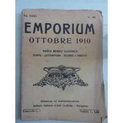 EMPORIUM Vol. XXXII n.° 190 OTTOBRE 1910