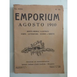 EMPORIUM  Vol. XXXII N. 188 AGOSTO 1910