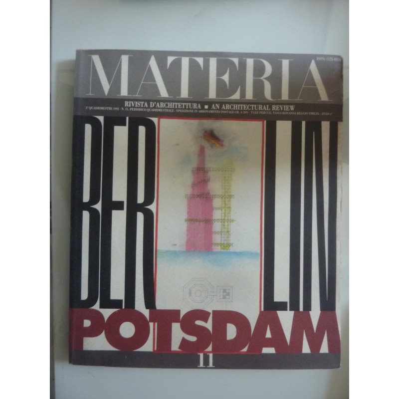 MATERIA 3° Quadrimestre 1992 N.° 11 POTSDAM II