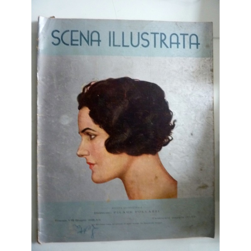 LA SCENA ILLUSTRATA Firenze 1 - 15 Giugno 1935 - XIII Fascicolo doppio ( 11 - 12 )