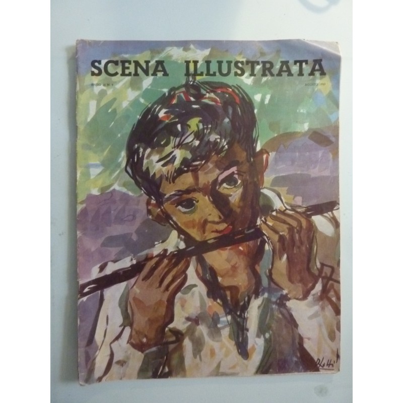 SCENA ILLUSTRATA Anno 65  N.° 8  Agosto 1950