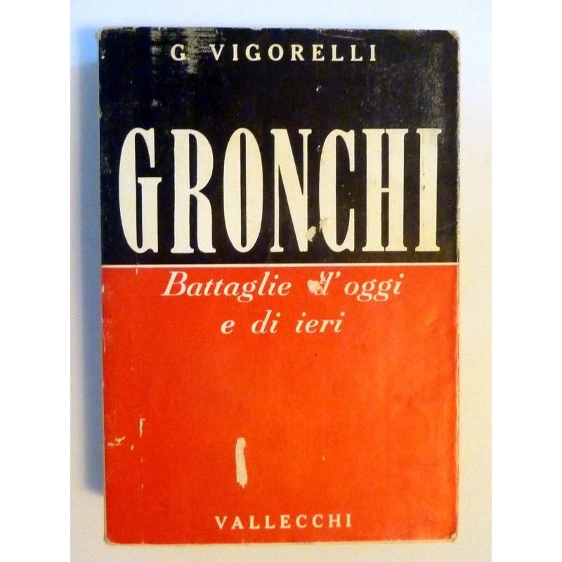 GRONCHI  BATTAGLIE DI OGGI E DI IERI