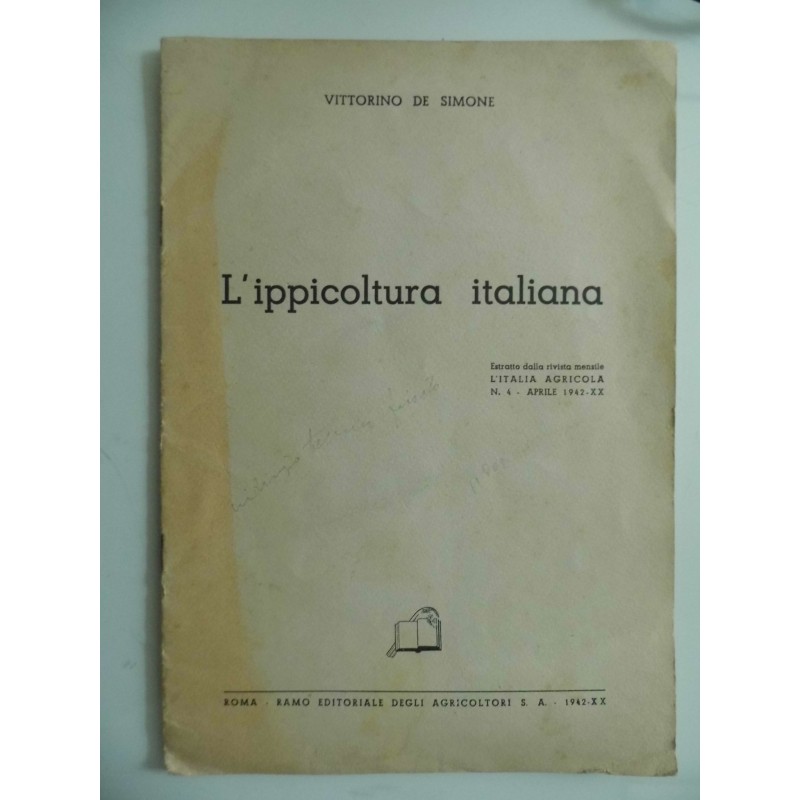 L'IPPICOLTURA ITALIANA