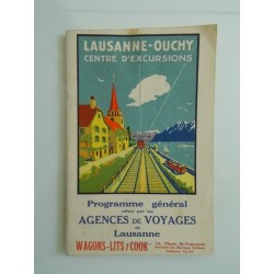 Programme General offert par les AGENCES DE VOYAGE DE LAUSANNE