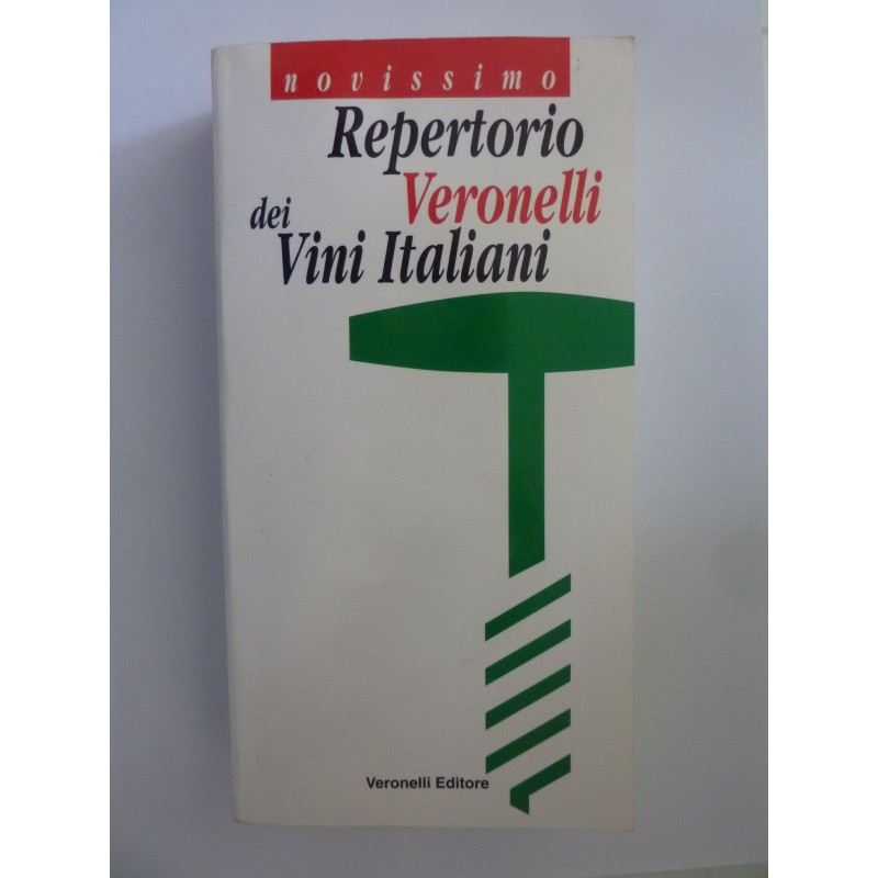 Novissimo Repertorio Veronelli dei Vini Italiani