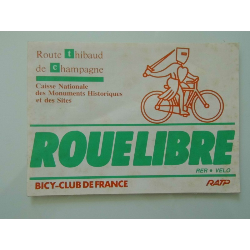 Route thibaud de Champagne ROUELIBRE BICY CLUB DE FRANCE