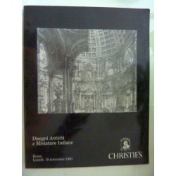 CHRISTIE'S  Disegni Antichi e Miniature Indiane, Roma  19 Novembre 1990