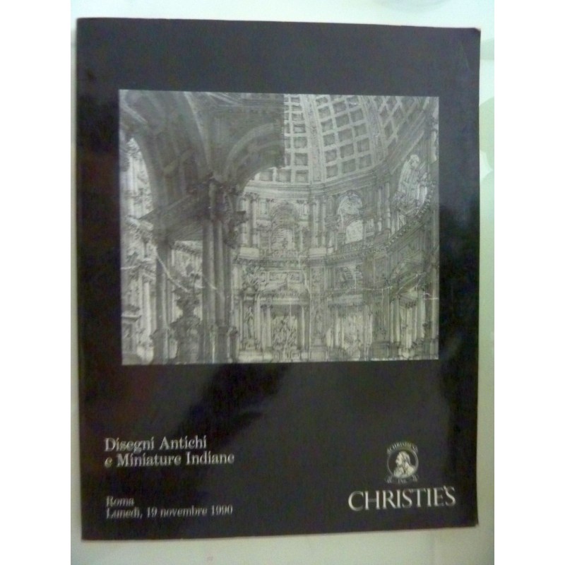 CHRISTIE'S  Disegni Antichi e Miniature Indiane, Roma  19 Novembre 1990