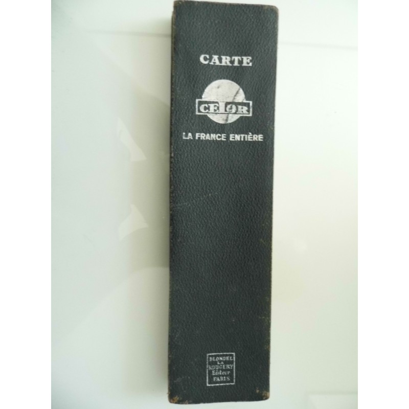 CARTE CELOR LA FRANCE ENTIERE