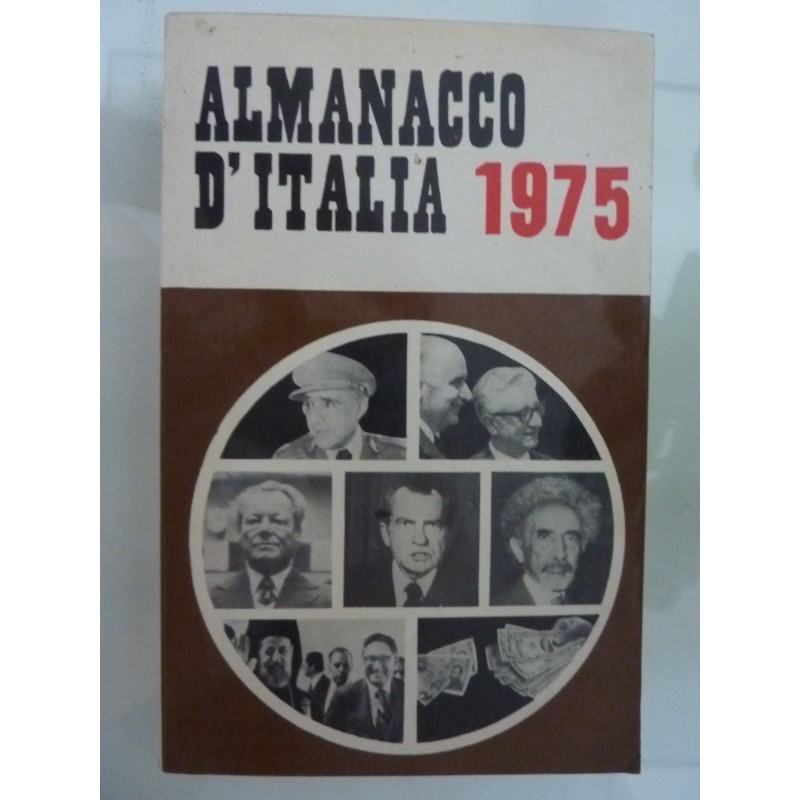 ALMANACCO D'ITALIA 1975