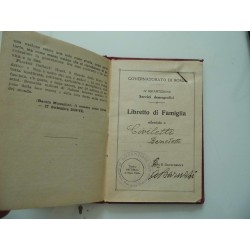 Governatorato di Roma LIBRETTO PERSONALE