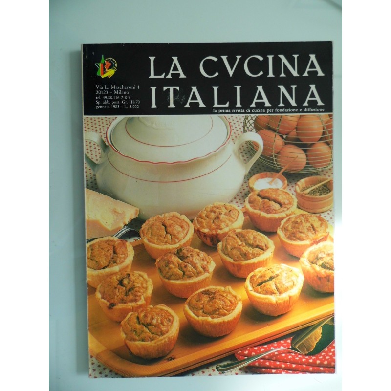 LA CUCINA ITALIANA N° 1 Gennaio 1983