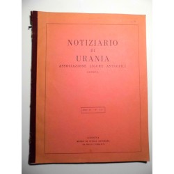 NOTIZIARIO DI URANIA Associazione Ligure Astrofili GENOVA Anno IV n.° 1 - 2