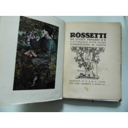 ROSSETTI BY LUCUEN PISSARRO ILLUSTRATED WITH EIGHT REPRODUCTION IN COLOUR