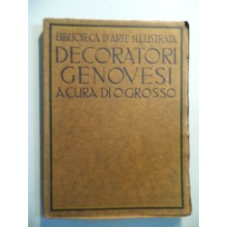 Biblioteca d'Arte illustrata DECORATORI GENOVESI