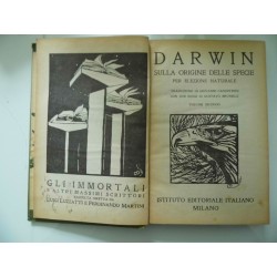 DARWIN SULLA ORIGINE DELLA SPECIE PER SELEZIONE NATURALE Volume I - II