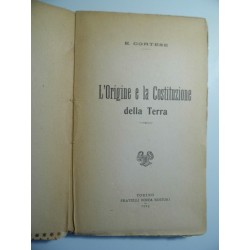 L'Origine la Costituzione della Terra