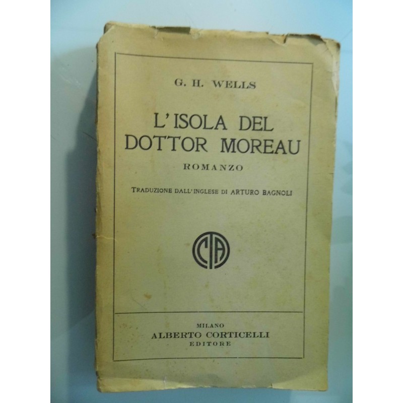 L'ISOLA DEL DOTTOR MOREAU  Romanzo