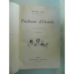 PECHEUR D'ISLANDE  Compositions de E. RUDAUX - La Maternelle PRIX GONCOURT Illustrations de Poulbot