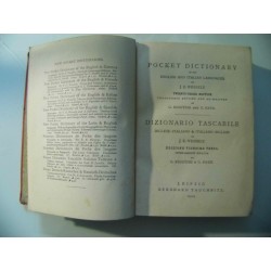 DIZIONARIO TASCABILE INGLESE - ITALIANO E ITALIANO - INGLESE