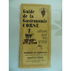 Guide de la Gastronomie CORSE offert par les vins du DOMAINE DE TORRACCIA