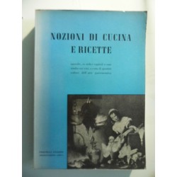 NOZIONI DI CUCINA E RICETTE