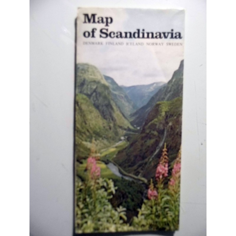 MAP OF SCANDINAVIA Denmark Finland Iceland Norway Sweden