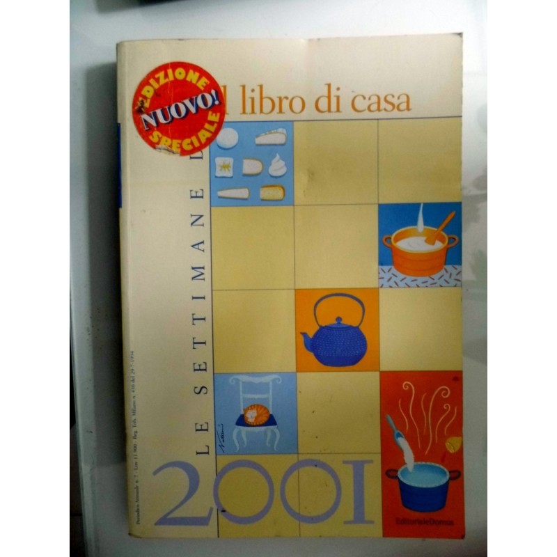 IL LIBRO DI CASA 2001