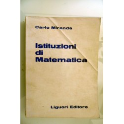 ISTITUZIONE DI MATEMATICA