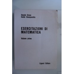 ESERCITAZIONI DI MATEMATICA Volume Primo