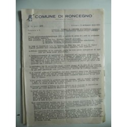 Lotto Documenti COMUNE DI RONCEGNO Provincia di Trento VERBALE CONSEGNA DELL'UFFICIO COMUNALE AL COMMISSARIO PREFETTIZIO 1 Sette