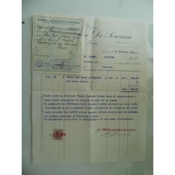 Fattura "CANTINA GARAVAGLIA DE SORESINA Trento 13 Febbraio 1929"