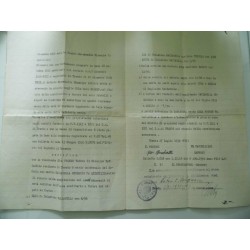 R. PRETURA DI TRENTO - DIRITTO EREDITA' EMMA FRONER - RONCEGNO ( Trento )  26 Novembre 1930