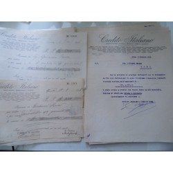 CONTO CORRENTE CREDITO ITALIANO Sede di Roma regolato al 30 Giugno 1919