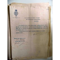 Documenti "CONTRATTO DI SCRITTURA PRIVATA CESSIONE E VENDITA BOTTIGLIERIA S. SILVESTRO ROMA 1915"