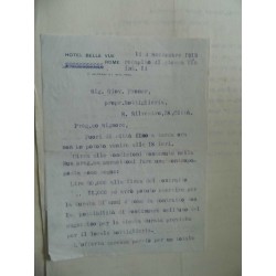 Documenti "CONTRATTO DI SCRITTURA PRIVATA CESSIONE E VENDITA BOTTIGLIERIA S. SILVESTRO ROMA 1915"