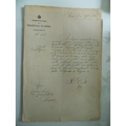 Documenti "PREFETTURA DELLA PROVINCIA DI ROMA - INVENTARIO BENI CASSAFORTE BANCA COOPERATIVA DI TRENTO Filiale di Roncegno - Pod