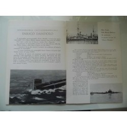 VARO DEL SOMMERGIBILE CACCIASOMMERGIBILI ATTILIO DANDOLO MONFALCONE -  16 Dicembre 1967