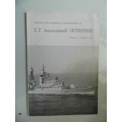CONSEGNA DELLA BANDIERA DI COMBATTIMENTO AL C.T. lanciamissili INTREPIDO SAVONA, MAGGIO 1965
