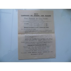 XII CAMPEGGIO DEL TOURING CLUB ITALIANO Parco Nazionale del Gran Paradiso Luglio - Agosto 1933 -XI
