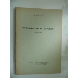 STESICORO - IBICO - SIMONIDE Frammenti